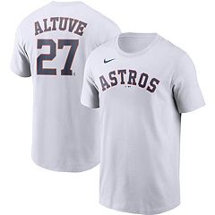 JOSE ALTUVE HOUSTON ASTROS MAJESTIC BIG AND TALL COOL BASE JERSEY WHITE  SIZE XLT