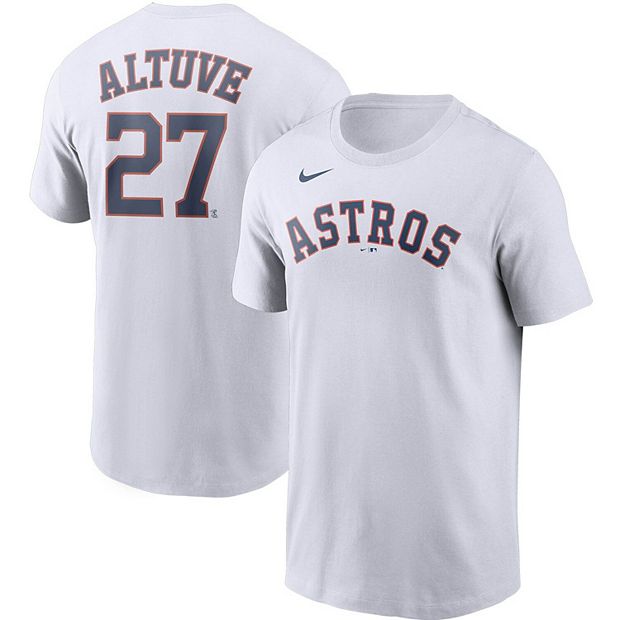 Men's Profile Jose Altuve Navy Houston Astros Big & Tall Name Number T-Shirt
