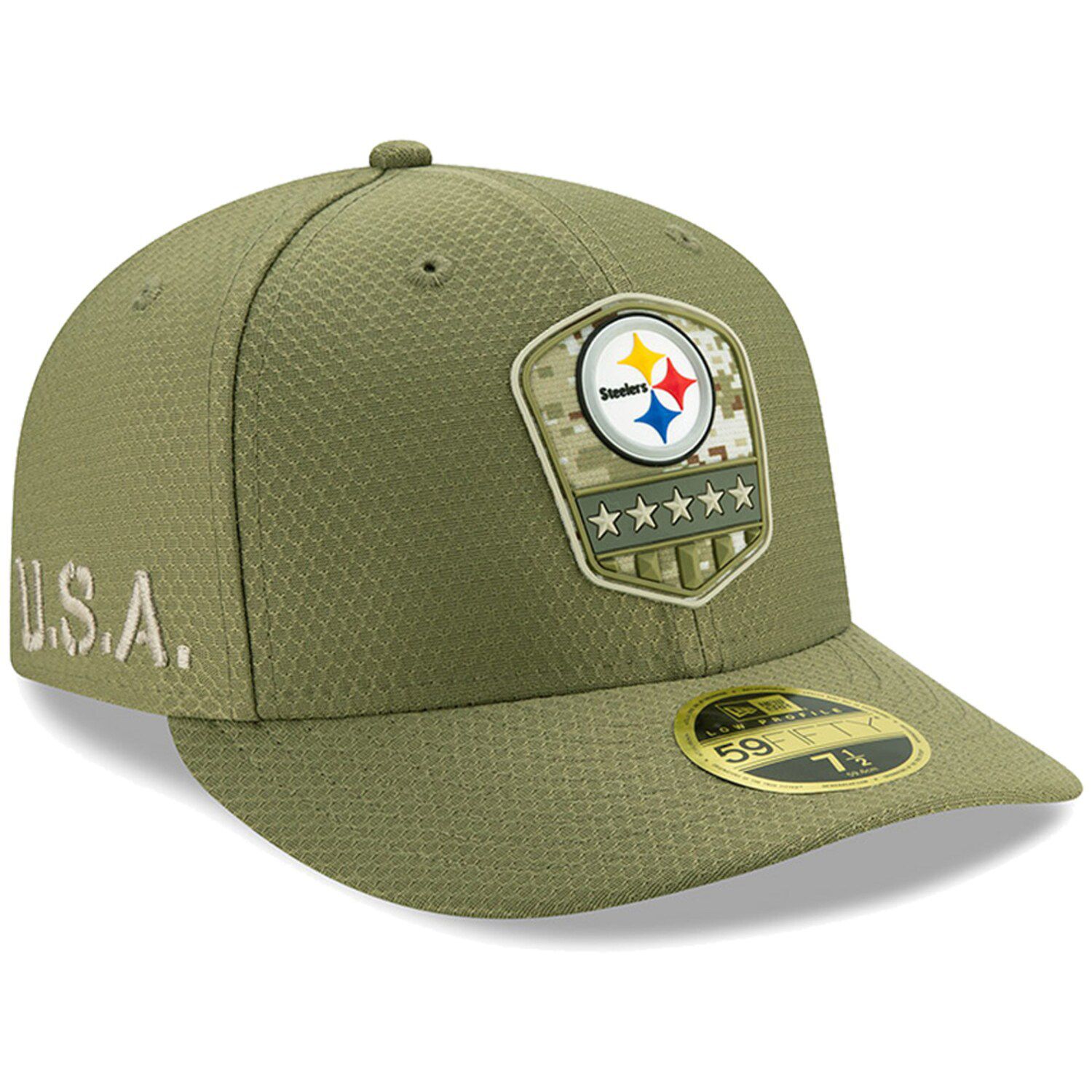steelers salute to service hat mens