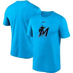 MLB Miami Marlins Women's Short Sleeve V-Neck Core T-Shirt - S
