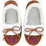 Youth New York Giants Moccasin Slippers