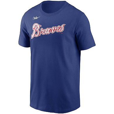 Men's Nike Dale Murphy Royal Atlanta Braves Cooperstown Collection Name & Number T-Shirt