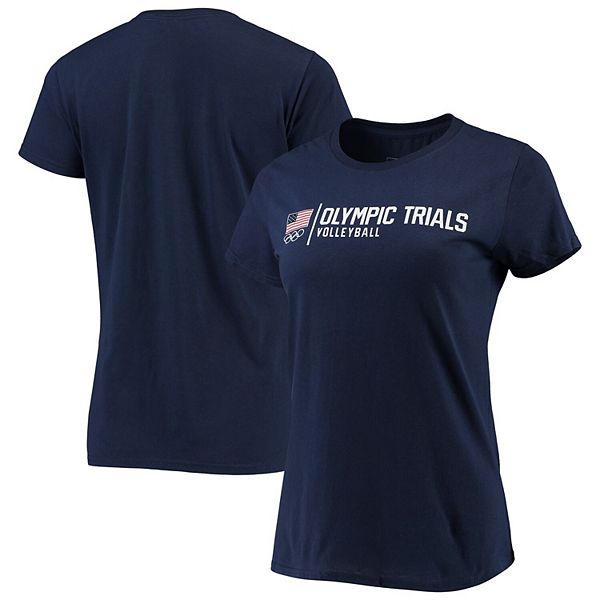 Women's Navy USA Volleyball Olympic Trials T-Shirt