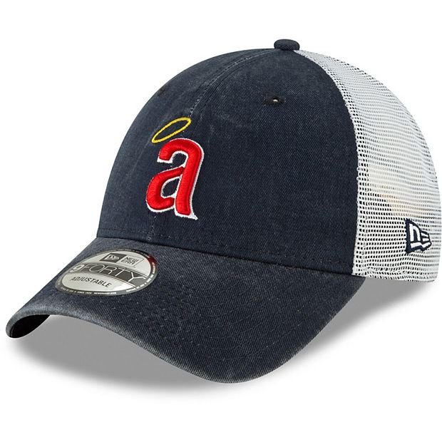 California Angels New Era All Navy 1971 Cooperstown Logo 59FIFTY Fitted Hat