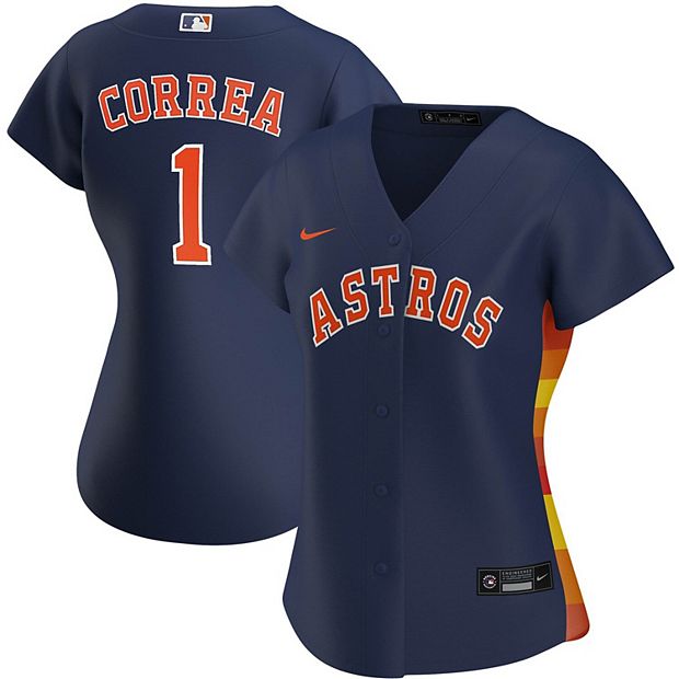 Women's Nike Carlos Correa Navy Houston Astros Replica Player Jersey