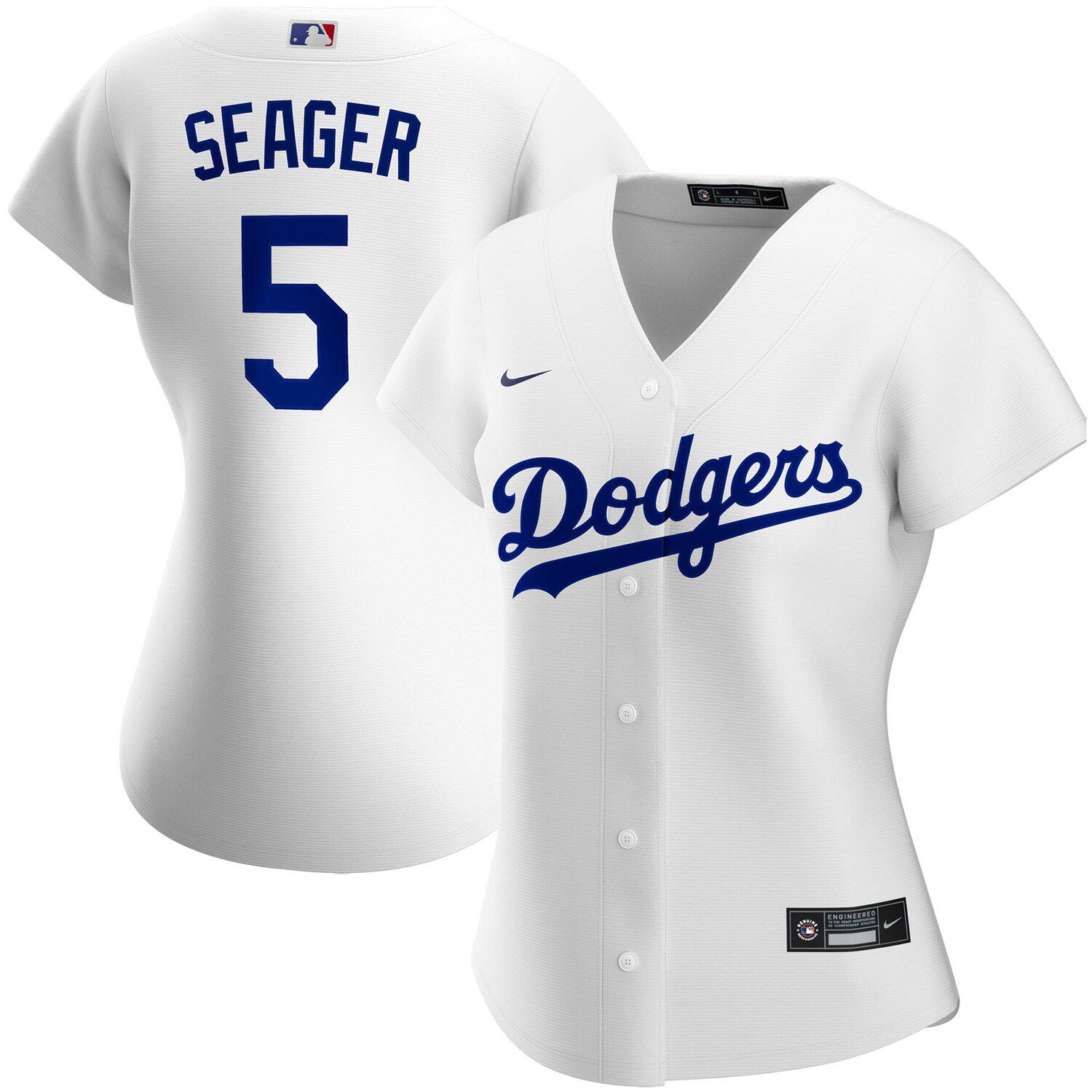 white la dodgers jersey