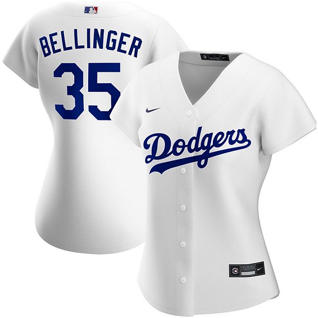 Los Angeles Dodgers Cody Bellinger White Authentic Women's Home