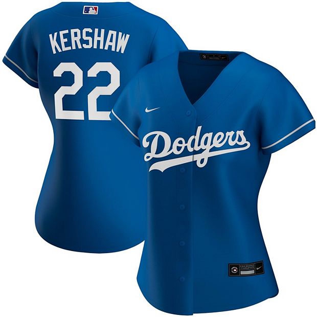 Women's Nike Clayton Kershaw Royal Los Angeles Dodgers Replica Player Jersey