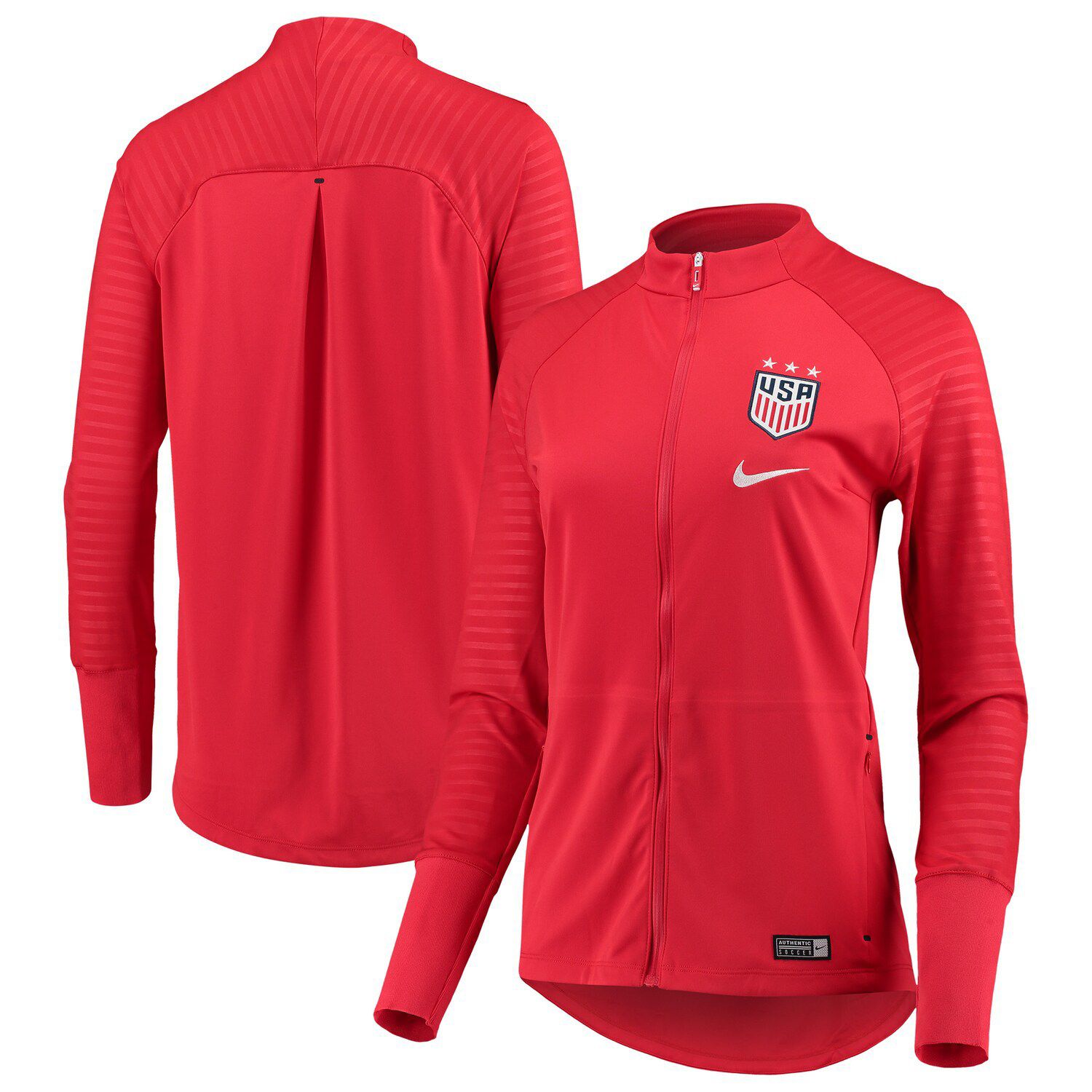 red womens nike jacket