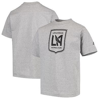 Youth adidas Gray LAFC Squad Primary T-Shirt