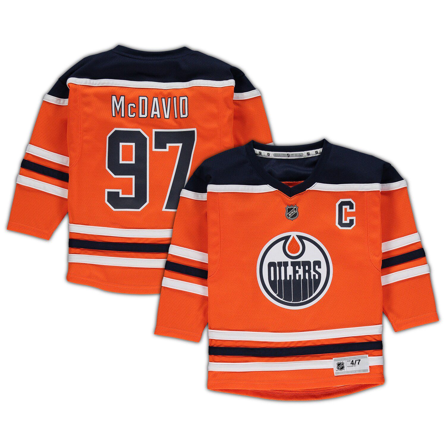 oilers orange jersey