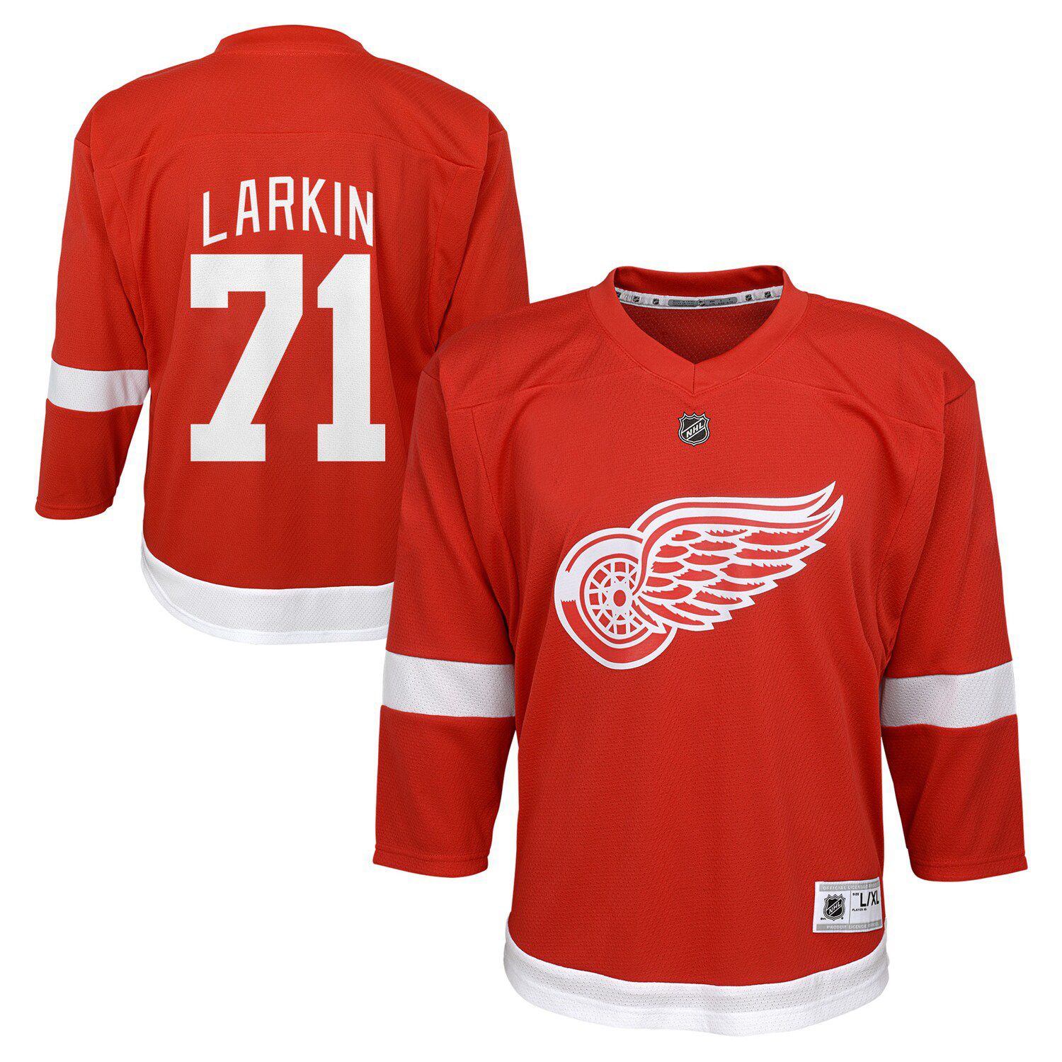 red wings replica jersey