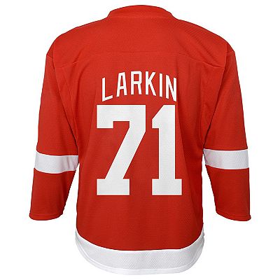 Larkin red wings jersey hotsell