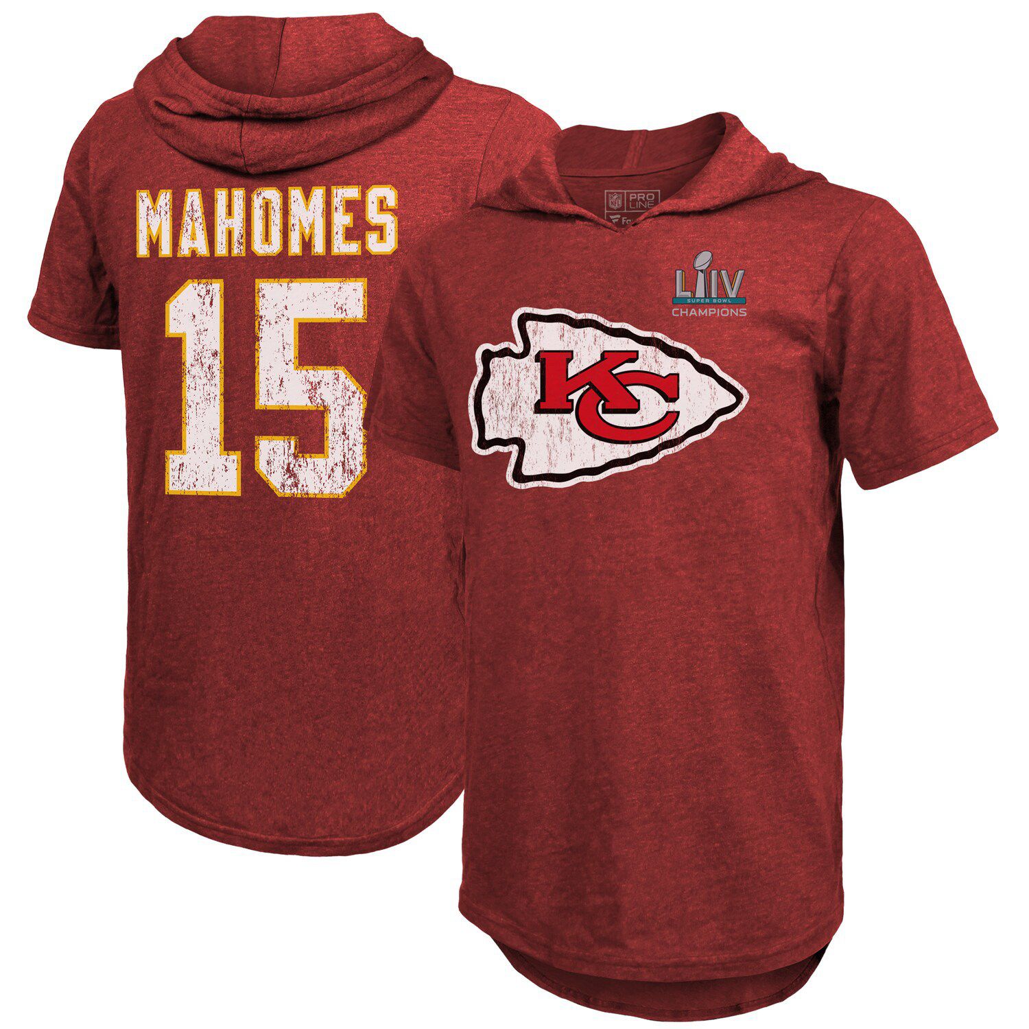 mahomes red super bowl jersey