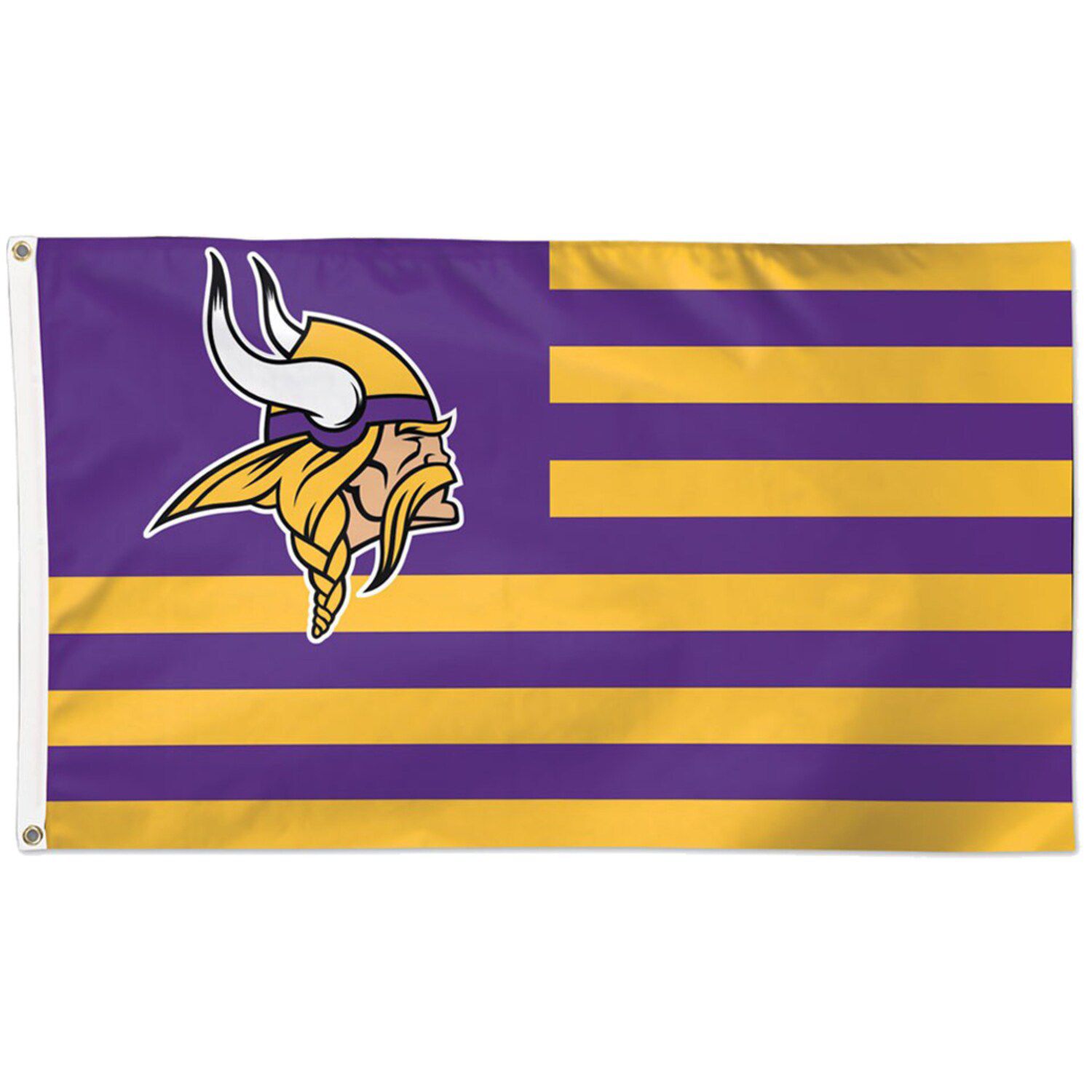 WinCraft Milwaukee Brewers Stars & Stripes 3x5 Flag - Officially Licensed, Polyester, Double-Sided - View #3