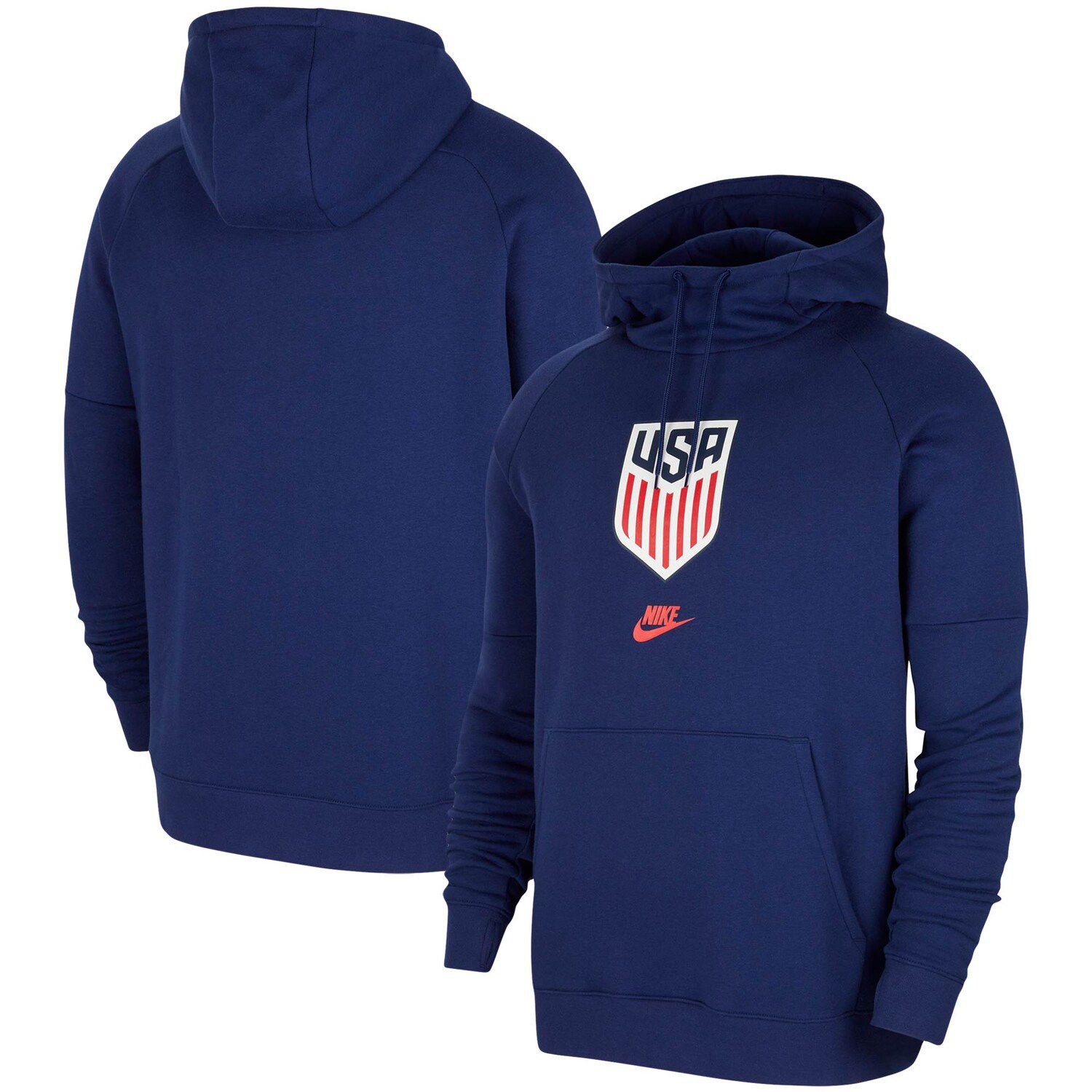 nike navy pullover hoodie