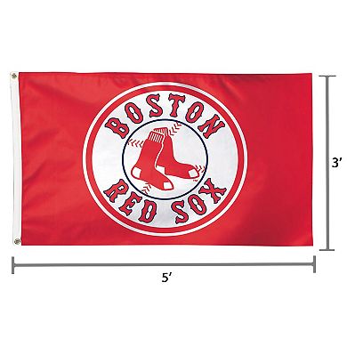 WinCraft Boston Red Sox Circle Logo Deluxe 3' x 5' Flag