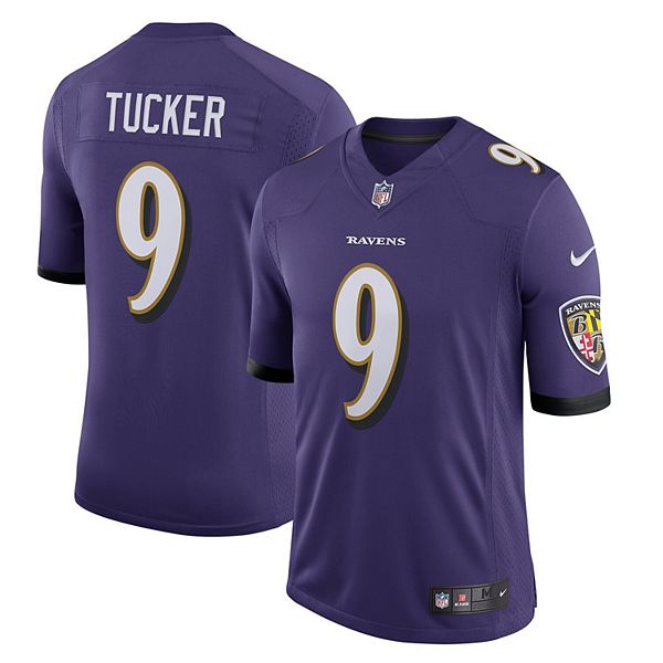Men's Nike Justin Tucker Purple Baltimore Ravens Vapor Limited ...