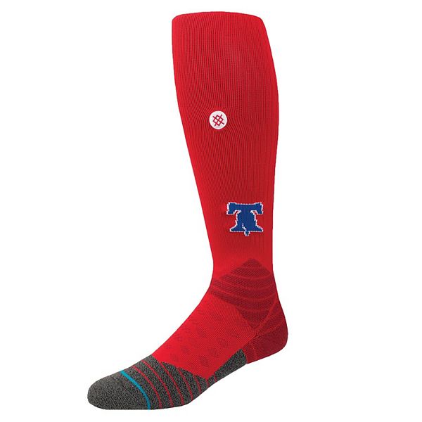 Men's Stance Red Philadelphia Phillies Diamond Pro OTC Socks