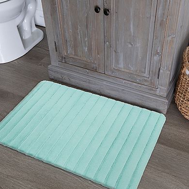 The Big One® Border Memory Foam Bath Rug