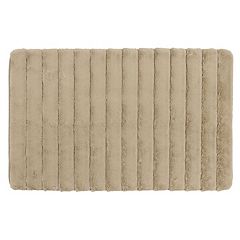 Truly Soft Memory Foam 2-pc. Bath Rug Set Tan 17x24 and 20x30