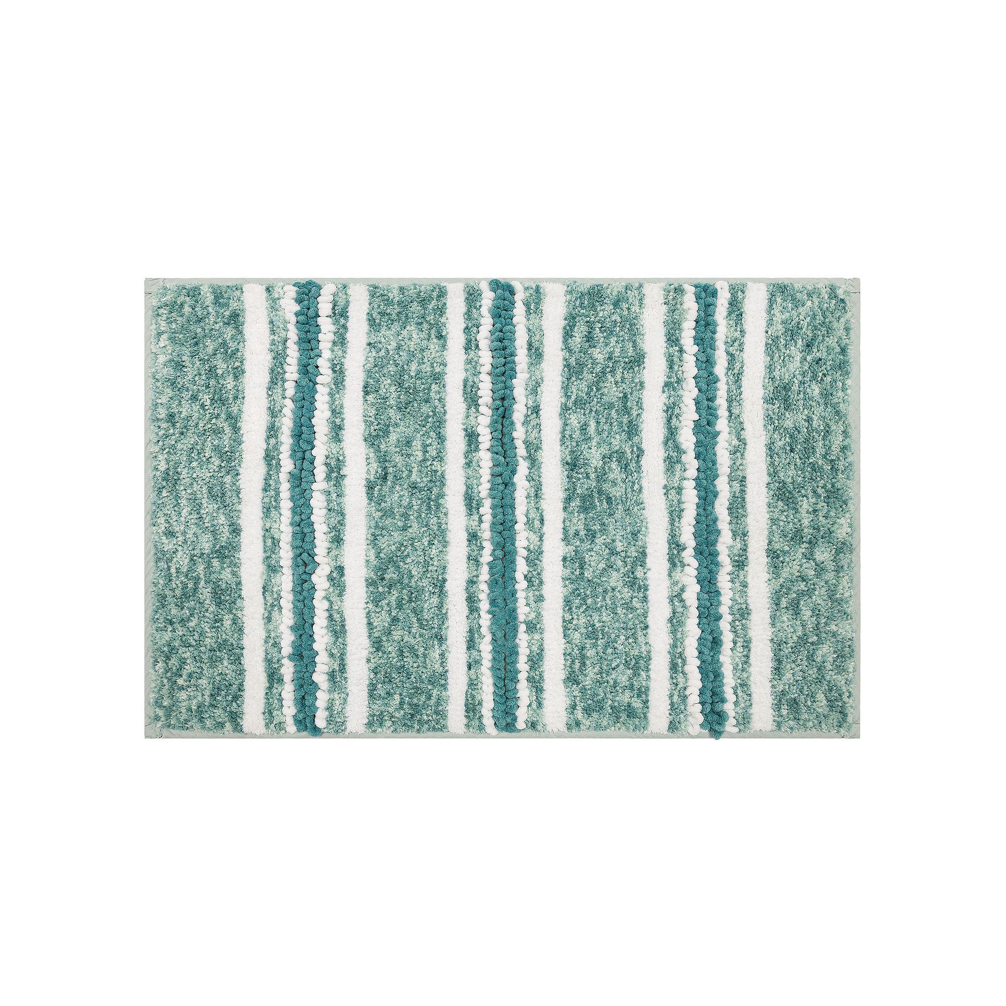 Sonoma Goods For Life® Texture Striped Bath Rug, Blue