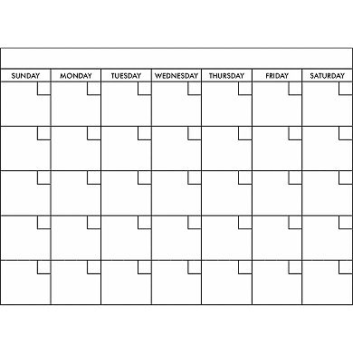 RoomMates Basics De Calendar P&S Giant Wall Decal