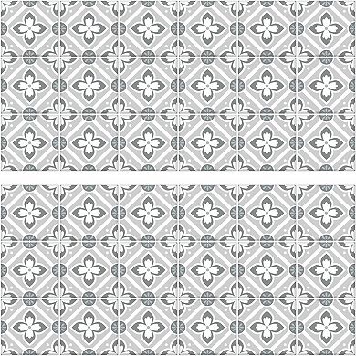 RoomMates Galway Gray Tile Backsplash Peel & Stick Giant Decal