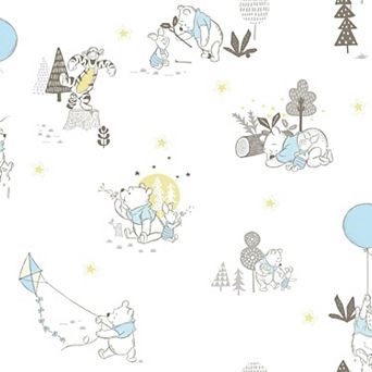 Disney's Winnie The Pooh Playmates Peel & Stick Wallpaper by RoomMates