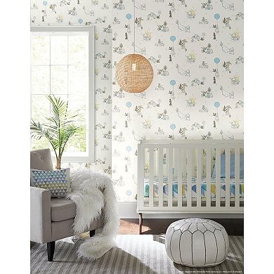 Disney's Winnie The Pooh Playmates Peel & Stick Wallpaper by RoomMates