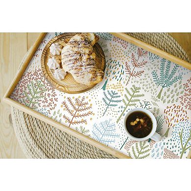 RoomMates Folklore Trees Peel & Stick Wallpaper