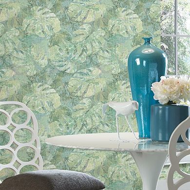 RoomMates Jungle Leaf Canopy Peel & Stick Wallpaper