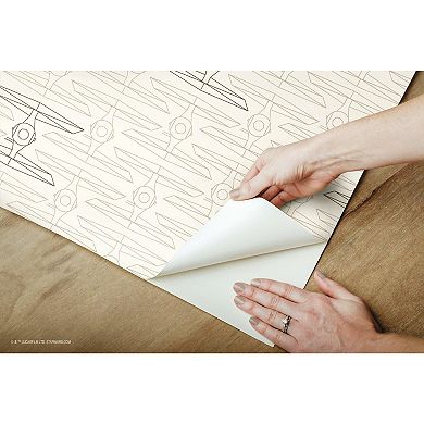 RoomMates Star Wars Tie Fighter Peel & Stick Wallpaper