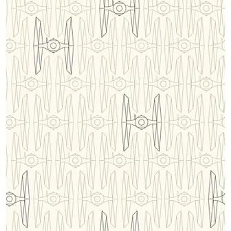 RoomMates Star Wars Tie Fighter Peel & Stick Wallpaper