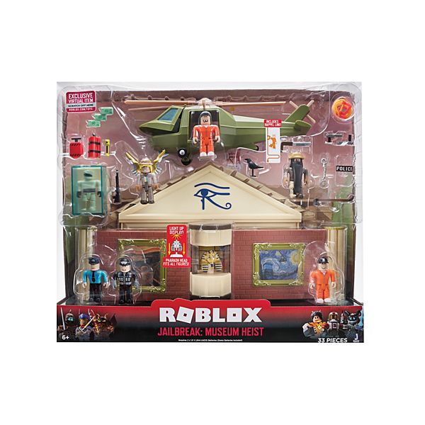 Roblox Action Collection - Brookhaven: Outlaw and Order Deluxe Playset  [Includes Exclusive Virtual Item]Figure and Accessories