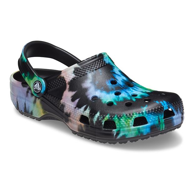 Crocs Classic Adult Tie Dye Graphic Clogs