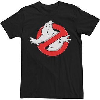 Big & Tall Ghostbusters Classic Movie Logo Poster Tee