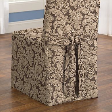 Sure Fit Scroll Leaf Dining Chair Slipcover