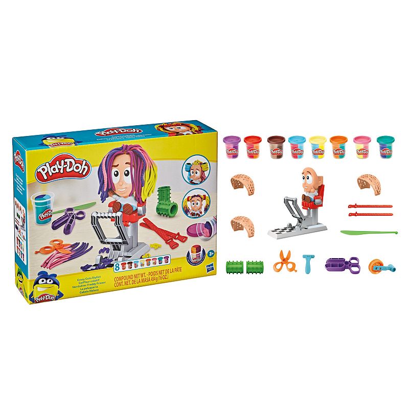 Play-Doh Crazy Cuts Stylist Playset, Multicolor