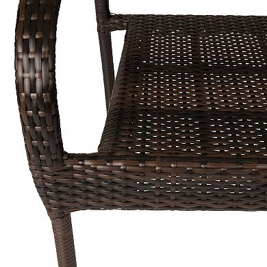 Patio Sense Rhodos Indoor / Outdoor Stacking Dining Chair 4-piece Set