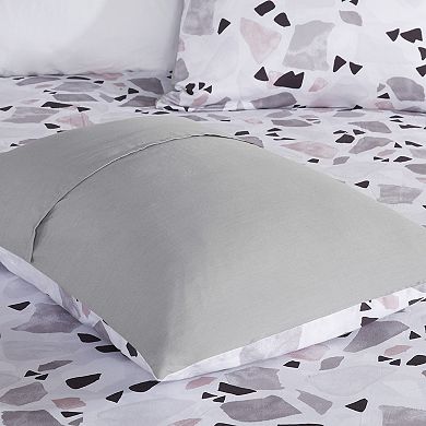 CosmoLiving by Cosmopolitan Terrazzo Cotton Printed Comforter Set