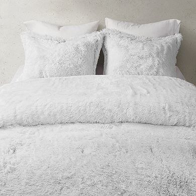 CosmoLiving by Cosmopolitan Cleo Ombre Shaggy Faux Fur Comforter Set