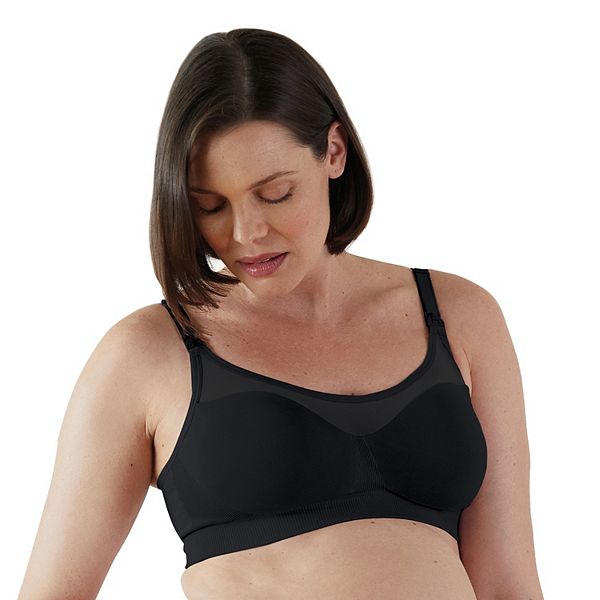 Bravado Body Silk Seamless Sheer Black Nursing Bra – Everything Baby