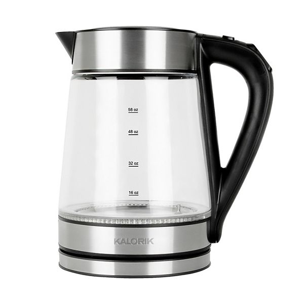 Kalorik 1.7 L Black LED Electric Kettle - Ace Hardware