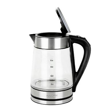 Kalorik 1.7-Liter Rapid Boil Digital Electric Kettle