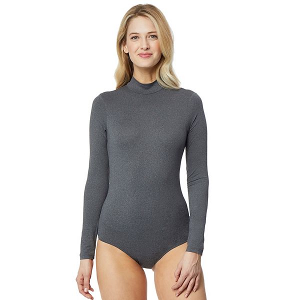 Women's Heat Keep Cozy Heat Mockneck Bodysuit