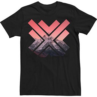 Big & Tall Geo Mountain Camp Tee