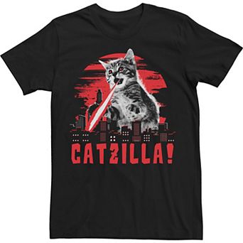 Big & Tall Kitten Vs City Animal Tee