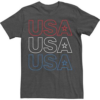 Big & Tall Triple Threat Americana Vintage Tee