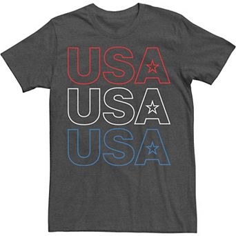 Big & Tall Triple Threat Americana Vintage Tee